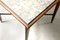 Mid-Century Modern Side Table with Marble Top by Giuseppe Scapinelli 4