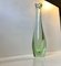 Green Duckling Glass Vase with Air Bubbles by Per Lütken for Holmegaard, 1950s 4