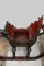 Hand-Painted Antique Sleigh with Golden Horse, Image 3