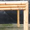 Mesa de comedor española de bambú ahumado, años 80, Imagen 5
