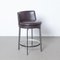 Tabouret Feel Good en Cuir Marron par Antonio Citterio pour FlexForm, Italie, 2010s 2