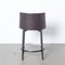Italien Brown Leather Feel Good Stool by Antonio Citterio for FlexForm, 2010s 4