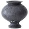 Stamnos Antracita Stoneware Vase by Raquel Vidal and Pedro Paz 1