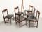 Rosewood & Leather Dining Chairs by Torbjorn Afdal for Nesjestranda Møbelfabrik, Set of 6 2