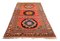 Antique Geometric Light Red Khotan Rug with Field Pattern, Border & Medallion, Image 4