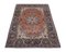 Middle East Floral Dusty Pink Rug with Border and Medallion 4