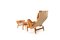 Pernilla Lounge Chairs in Cognac by Bruno Mathsson for Dux, 1970s, Set of 2 7