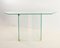 Glass and Brass Console Table, 1970s 1