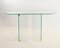 Glass and Brass Console Table, 1970s, Image 1