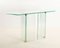 Glass and Brass Console Table, 1970s, Image 5