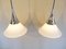 German Glass Pendant Lamps from Limburg, 1960s, Set of 2 8