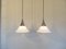 German Glass Pendant Lamps from Limburg, 1960s, Set of 2 10