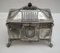 Antique German Art Nouveau Silver-Plated Jewelry Box from WMF, Image 3