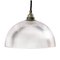 Mid-Century Industrial Glass Shade Pendant Lamp from Holophane 1
