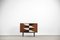 Mid-Century Teak Chest of Drawers with Hand-Painted Pattern, 1960s, Immagine 1