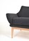 Schwedisches Mid-Century Modern Curver Sofa & Sessel aus Eiche von Johannes Andersen für AB Trensums Fåtöljfabrik, 2er Set 18