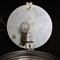 Vintage Chrom Deckenlampe von Holophane, 1940er 16