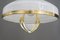 Antique Art Nouveau Adjustable Chandelier with Opal Glass, Vienna, 1910s, Image 33