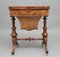 19th Century Burr Walnut Game Table 9