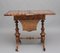 19th Century Burr Walnut Game Table 4