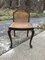 Vintage Wood & Cane Lounge Chair, 1950s, Image 1