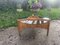 Coffee Table in Thermoformed Wood & Glass from Nathan, 1960s 1