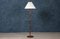 Vintage Danish Rosewood & Brass Floor Lamp, 1960s 2