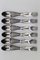 Model Danube 7000 Cutlery by Janos Megyik for Amboss, 1970s, Set of 18 7