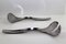 Model Danube 7000 Salad Servers by Janos Megyik for Amboss, 1970s, Set of 2 2