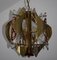 Italian Murano Ceiling Lamp from Mazzega, 1970s 5