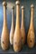 Bowling Pins aus Holz, 1900er, 6er Set 1