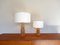 Swedish Pinus Table Lamps by Uno & Östen Kristiansson for Luxus, 1960s, Set of 2, Image 6