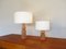 Swedish Pinus Table Lamps by Uno & Östen Kristiansson for Luxus, 1960s, Set of 2 5