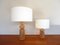 Swedish Pinus Table Lamps by Uno & Östen Kristiansson for Luxus, 1960s, Set of 2 1