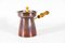 Copper, Brass, and Bamboo Coffee Pot, 1950s 4