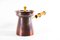 Copper, Brass, and Bamboo Coffee Pot, 1950s 3