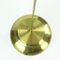 Czechoslovakian Tall Brass Ceiling Light, 1960s 9