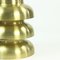 Czechoslovakian Tall Brass Ceiling Light, 1960s 8