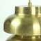 Czechoslovakian Tall Brass Ceiling Light, 1960s 4