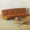 Large Travertine and Brass Coffee Table from Arflex, 1960s 14