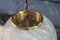 Brass and Murano Glass Ball Ceiling Lamp from VeArt, 1970s, Image 6