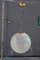 Brass and Murano Glass Ball Ceiling Lamp from VeArt, 1970s, Image 3