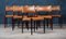 Mid-Century Danish Rosewood Dining Chairs by Ejnar Larsen & Aksel Bender for Willy Beck, Set of 6, Image 2