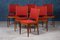 Chaises de Salon Mid-Century en Teck par Johannes Andersen pour Uldum Møbelfabrik, Danemark, Set de 6 3