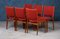 Chaises de Salon Mid-Century en Teck par Johannes Andersen pour Uldum Møbelfabrik, Danemark, Set de 6 5