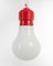 Vintage Modern Bulb-Shaped Ceiling Lamp, 1970s, Image 1