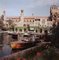 Boats Before the Excelsior Oversize C Print Framed in Black by Slim Aarons 2
