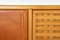 Beech and Leather Sideboard by Marenco Mario, Italy, 1970s, Image 10