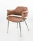 Vintage Metal and Leather Desk Chair, 1970s, Immagine 1