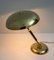 Lámpara de mesa Mid-Century Modern ajustable de latón de Giovanni Michelucci para Lariolux, años 40, Imagen 9